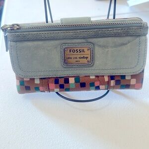 Vintage Fossil wallet